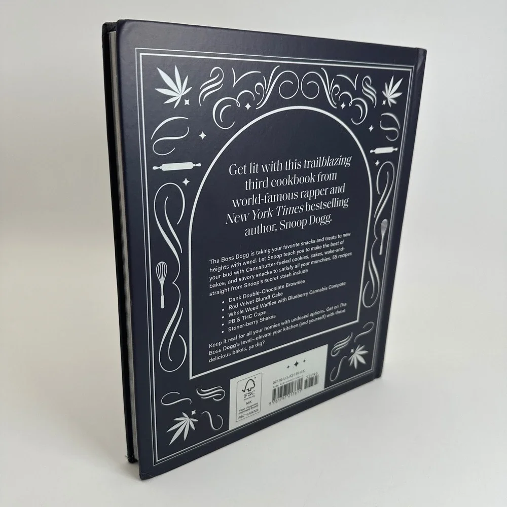Snoop Dogg Treats to Eat Cookbook Baking Recipes With (Or Without) Weed Edibles
